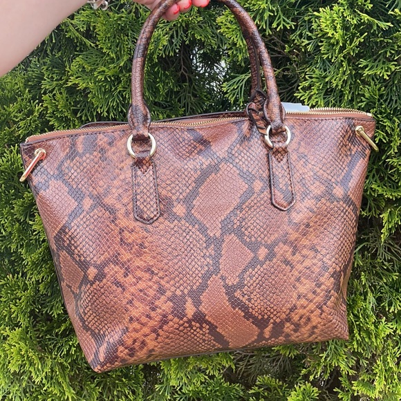 MK Elson large satchel vegan faux leather - Picture 2 of 10